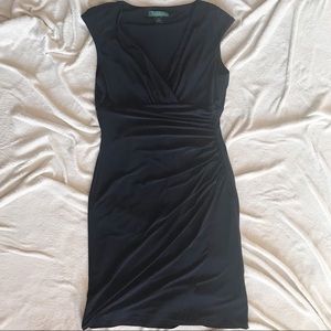 Ralph Lauren - Navy Dress Knee Length - Size 8